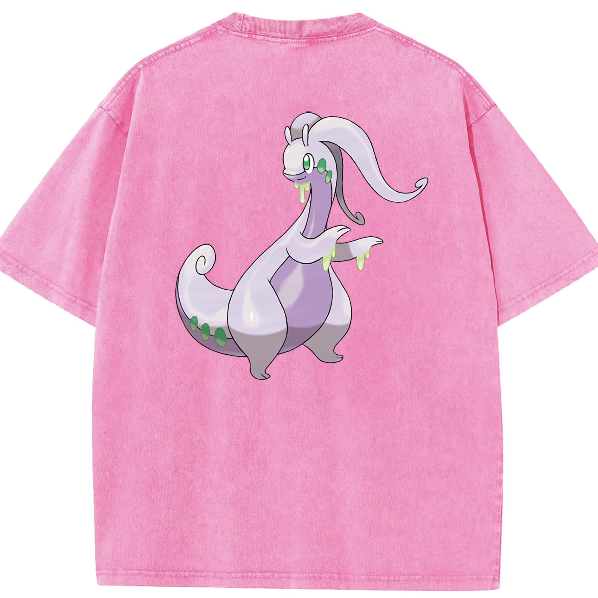 （画像用） ポケットモンスター Pokémon 綿100% ヴィンテージ風 半袖Tシャツ（背面プリント）